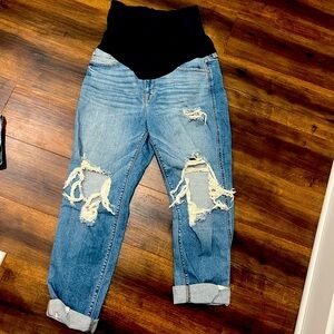 Pink blush Maternity jeans